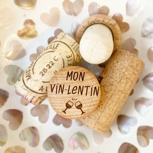 WINE STOPPER "MON VIN-LENTIN"