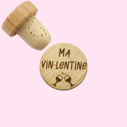 WINE STOPPER "MA VIN-LENTINE"