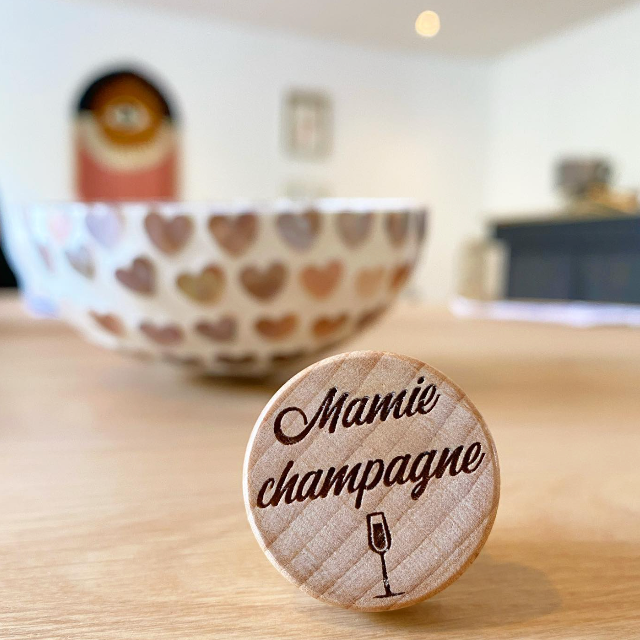 WINE STOPPER "MAMIE CHAMPAGNE"