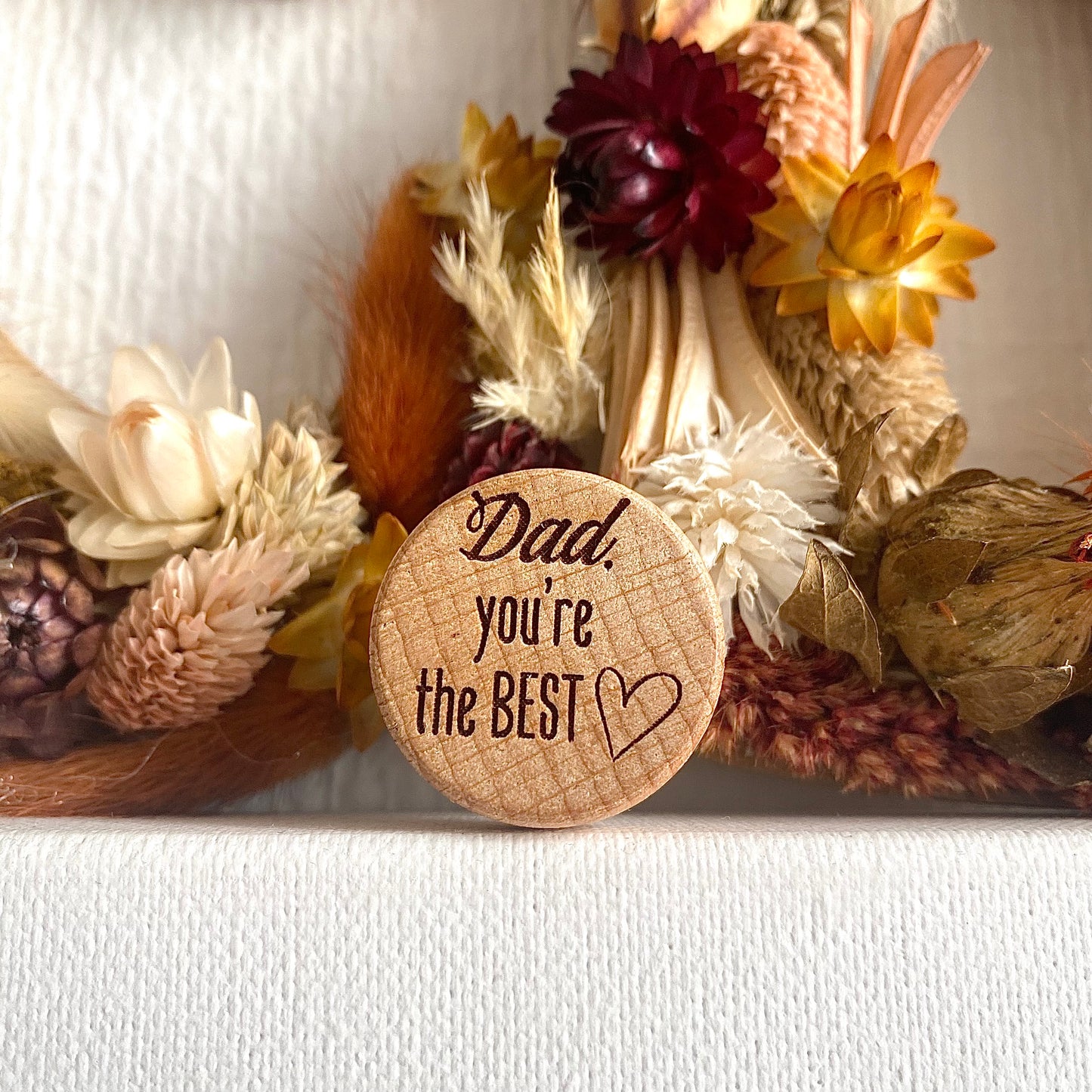 WINE STOPPER "DAD YOU'RE THE BEST"