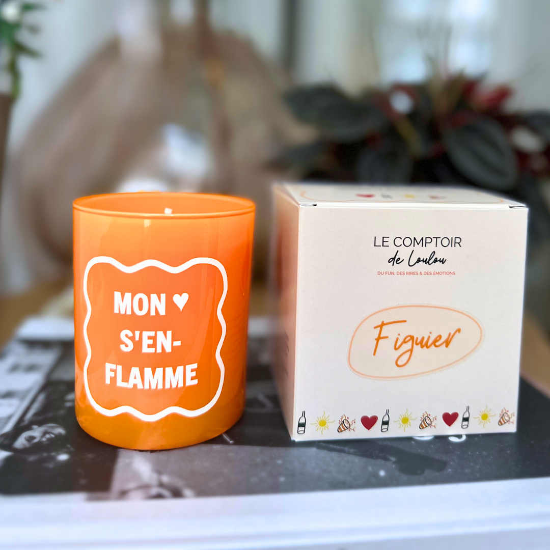 CANDLE "MON COEUR S'ENFLAMME"